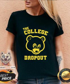 Cute Bear The College Dropout V-neck