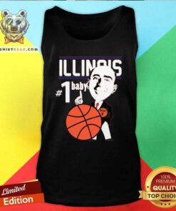Cute Illinois Fighting Illini Basketball 1 Baby Dicky Tank Top