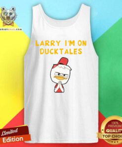 Cute Larry I Am On Duck Tales Tank Top - Design by Teeshirtbear.com