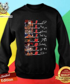 Funny Illinois Member Signature Sweatshirt