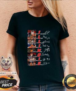 Funny Illinois Member Signature V-neck