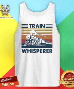 Good Train Whisperer 2021 Vintage Tank Top - Design by Teeshirtbear.com