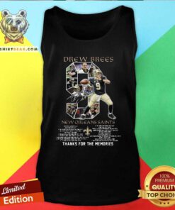 Grateful 9 Drew Brees New Orleans Saints 2006 2020 Tank Top