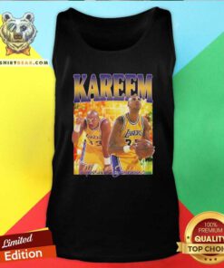 Grateful Kareem Abdul Jabbar Tee Tank Top - Design by Teeshirtbear.com