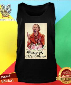 Grateful Lady Emotion Oh My Eyes Tank Top