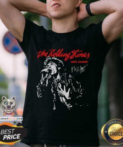 Hot The Rolling Stones Mick Jagger Signature Shirt