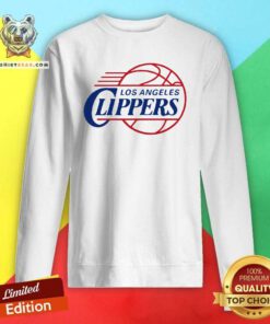 Los Angeles 10 Clippers Basketball Team Sweatshirt - Design by Teeshirtbear.com