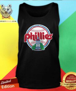 Lovely Philadelphia Phillies Gray Cooperstown Collection Forbes Team Tank Top - Design by Teeshirtbear.com