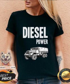 Nice Diesel Power V-neck