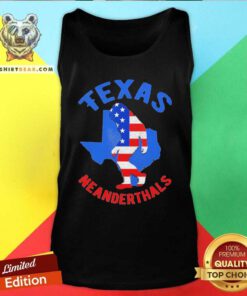 Official Bigfoot American Flag Texas Neanderthal Tank Top - Design by Teeshirtbear.com