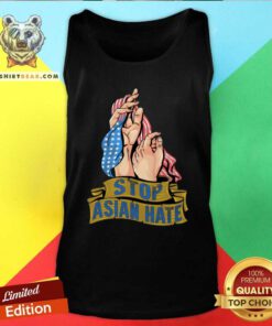 Official Stop Asian Hate Ameerica Flag AAPI Tank Top