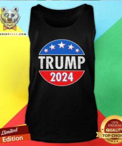 Official Trump 2024 Election Emblem Tank Top - Design by Teeshirtbear.com