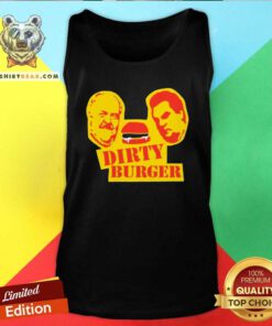 Premium Dirty Burger Tank Top - Design by Teeshirtbear.com