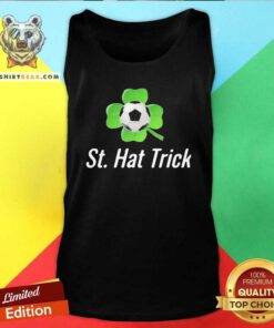 Premium Irish Soccer St Hat Trick Tank Top - Design by Teeshirtbear.com