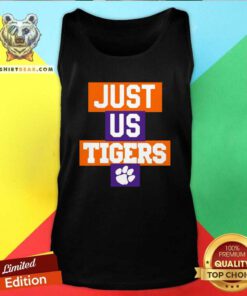 Premium Just Us Clemson Tigers 2021 Tank Top - Design by Teeshirtbear.com