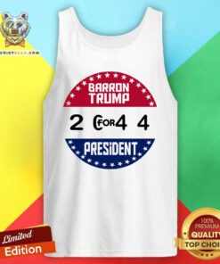 Pretty Barron Trump For President 2044 Tank Top