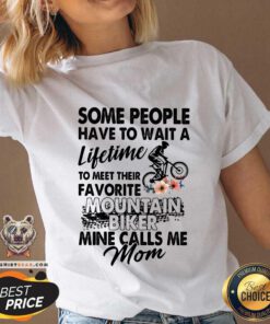 Some People 3 Have To Wait A Lifetime V-neck - Design by Teeshirtbear.com