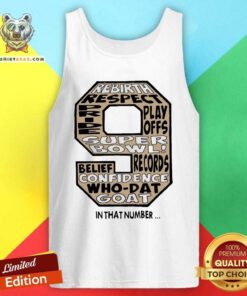 Top 9 Drew Brees New Orleans Saints In That Number Tank Top