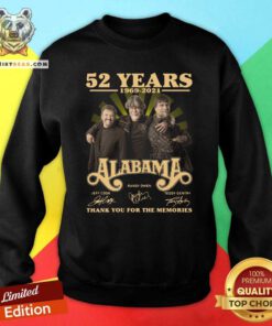 Awesome 52 Years Alabama Signature Sweatshirt
