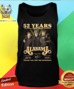 Awesome 52 Years Alabama Signature Tank Top