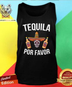 Awesome Tequila Por Favor Mexican Skull Tank Top