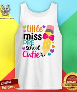 Colorful Little Miss Preschool Cutie Tank Top