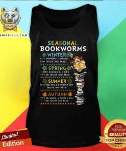 Colorful Seasonal Bookworms Tank Top