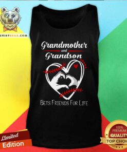 Cool Grandmother And Grandson Best Friends For Life Tank Top
