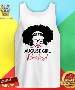 Funny August Girl Rocks Tank Top