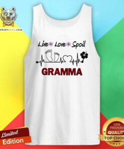 Grateful Live Love Spoil Gramma Heartbeat Tank Top
