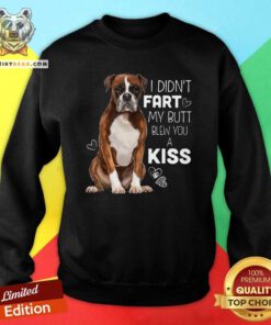 Lovely Boxer Blew You A Kiss Sweatshirt