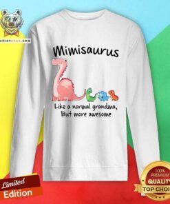 Lovely Dino Saurus Mimisaurus Like A Normal Grandma But More Awesome Sweatshirt