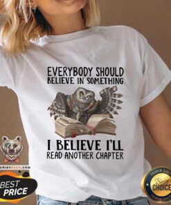 Lovely I Believe I Will Read Another Chapper Owl V-neck