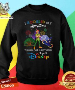 Lovely I Googled My Symtoms Disney Peter Pan Sweatshirt