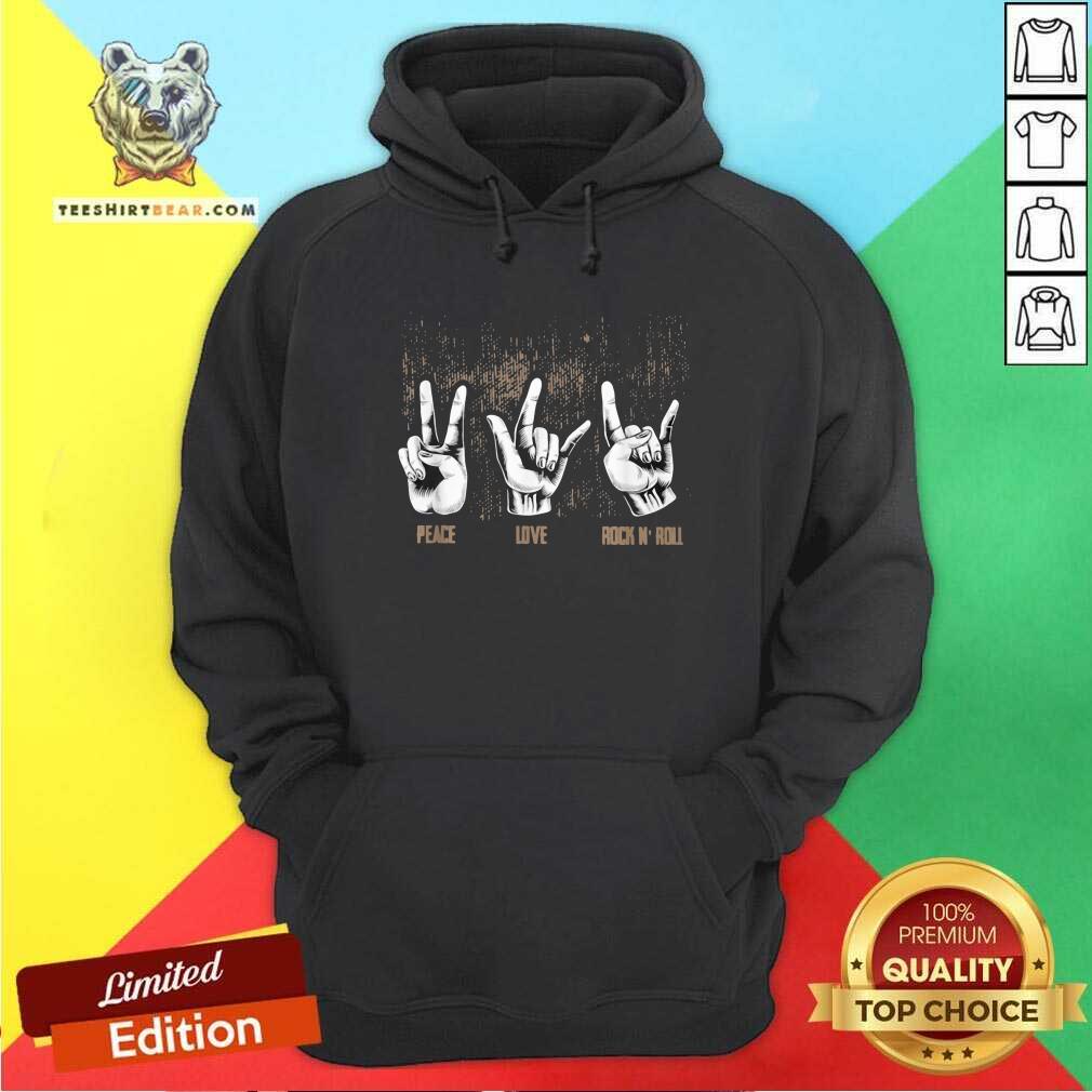 Nice Peace Love Rock And Roll Guitar Ret Hippie Collection Hoodie Nice Peace Love Rock And Roll Guitar Ret Hippie Collection Hoodie
