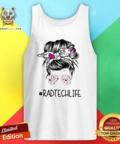 Official Bun Hair Sunglasses Headband Rad Tech Life Tank Top