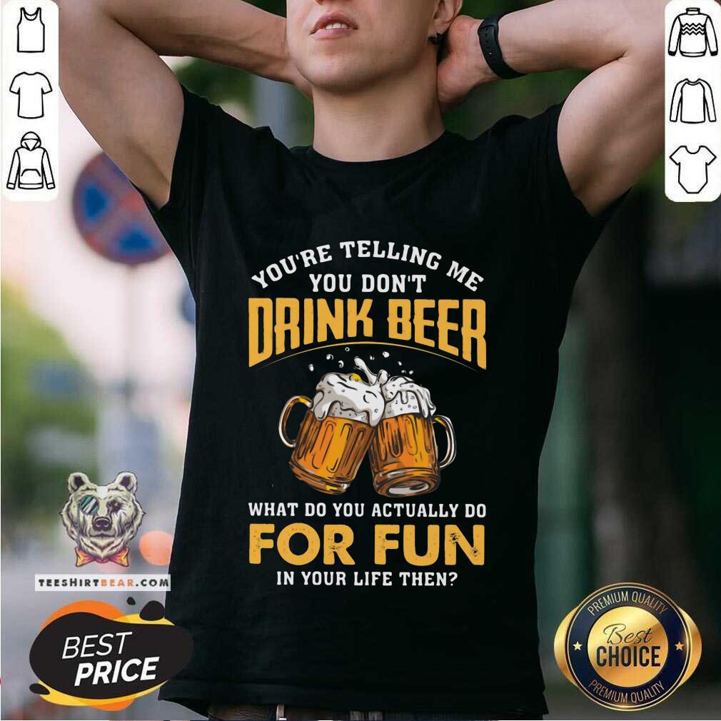Official Drink Beer For Fun Shirt