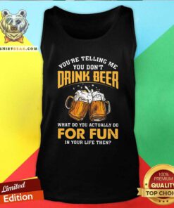 Official Drink Beer For Fun Tank Top