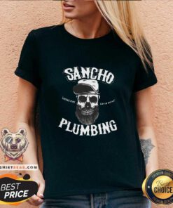 Official Sancho Plumbing Co V-neck