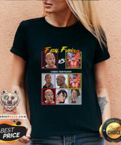 Original Fatal Furious Choose Your Player V-neck