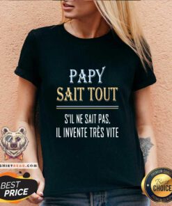 Original Papy Sait Tout V-neck