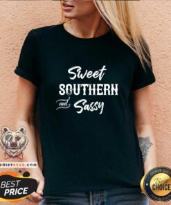 Original Sweet Southern And Sassy V-neck