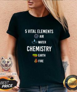 Premium 5 Vital Elements Chemistry V-neck