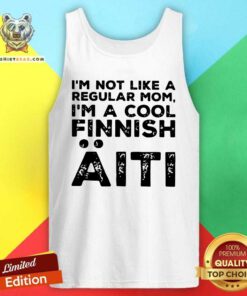 Premium I Am A Cool Finnish Aiti Vintage Tank Top