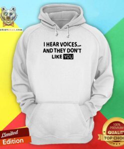 Premium I Hear Voices And They Do Not Like You Hoodie