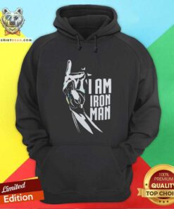Pretty I Am Iron Man Gauntlet Hoodie