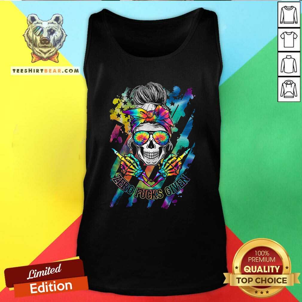 Pretty Zero Fucks Given Colorful Tank Top Pretty Zero Fucks Given Colorful Tank Top