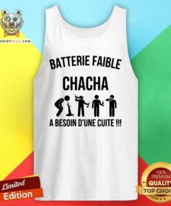 Top Batterie Faible Chacha A Besoin Dune Cutie Tank Top