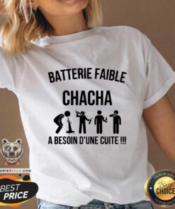 Top Batterie Faible Chacha A Besoin Dune Cutie V-neck