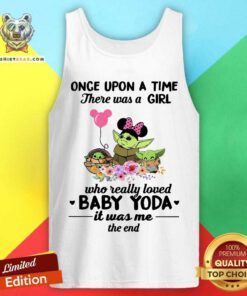 A Girl Who Loved Baby Yoda Tank Top
